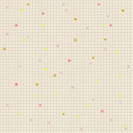 Power Grid in Natural quilting fabric, part of the Lofi Linens fabric collection by Rashida Coleman Hale (SKU: RS1135 11CL)