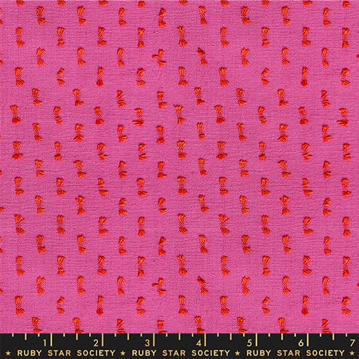 Flicker in Pink quilting fabric, part of the Warp and Weft Mystic Fable fabric collection by Alexia Abegg (SKU: RS4128 17)