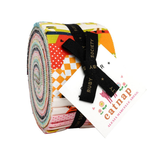Catnap Jelly Roll by Alexia Abegg, 40 Pieces (Preorder)