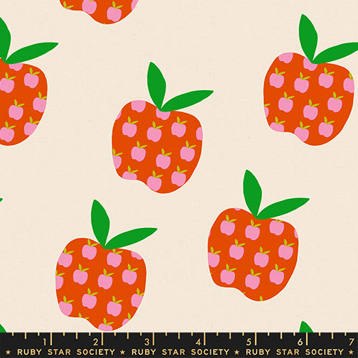 Big Apple Canvas in Natural, part of the Mystic Fable fabric collection by Alexia Abegg (SKU: RS4152 11L)