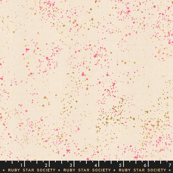 Speckled Metallic - Neon Pink - Ruby Star Society - RS5027 16M - Half Yard