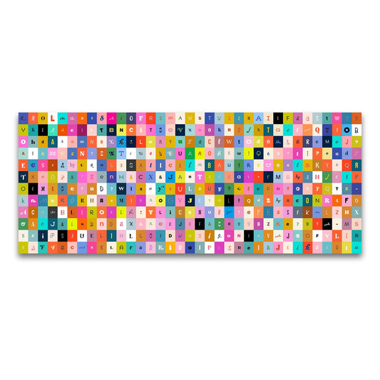 Selvedge Magic - Selvedge Letters in Multi - Ruby Star Society - RS5181 10