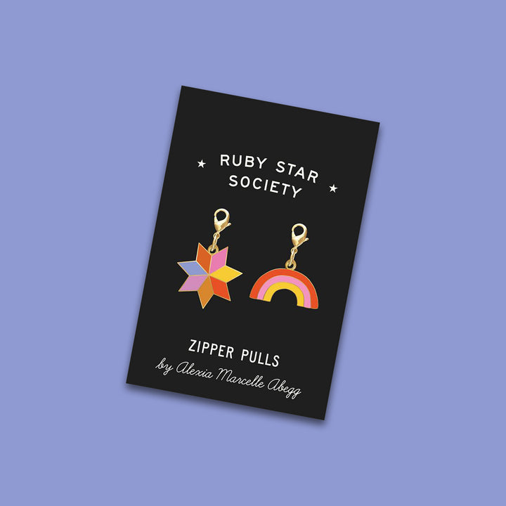 Ruby Star Society - Alexia Abegg Zipper Pulls - Set of 2 - RS7052