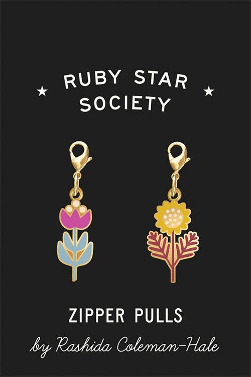 Ruby Star Society - Rashida Coleman Hale Zipper Pulls - Set of 2 - RS7054