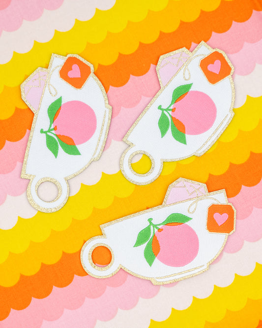 Melody Miller - Teacup Iron-On Patch - RSSPA-01