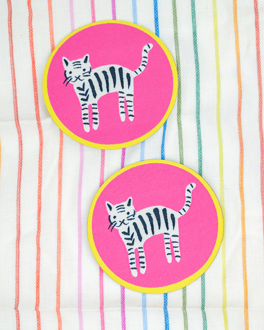 Alexia Abegg - Tiger Stripes Iron-On Patch - RSSPA-04