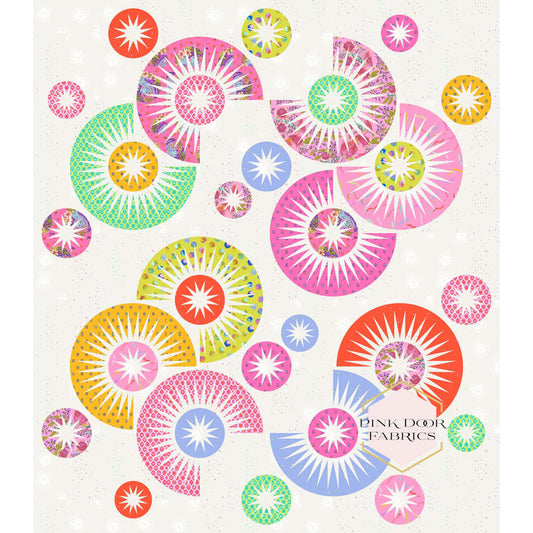 Raindrops Quilt Kit - A Pink Door Exclusive. Quiltworx + Legendary by Tula Pink (Preorder)