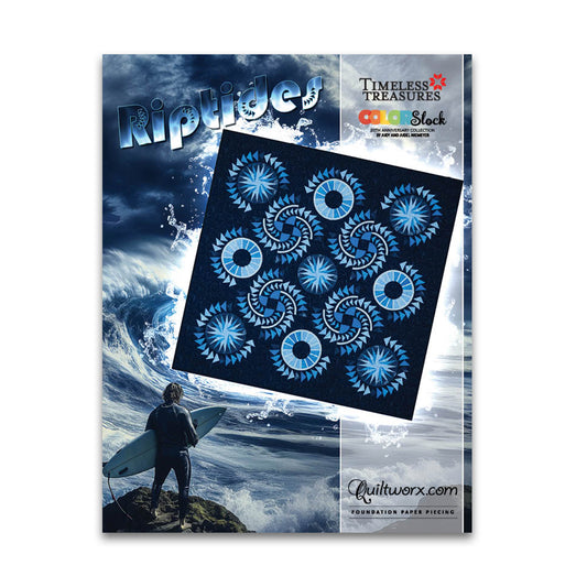 Riptides Quilt Pattern - Quiltworx - JNQ00275P13