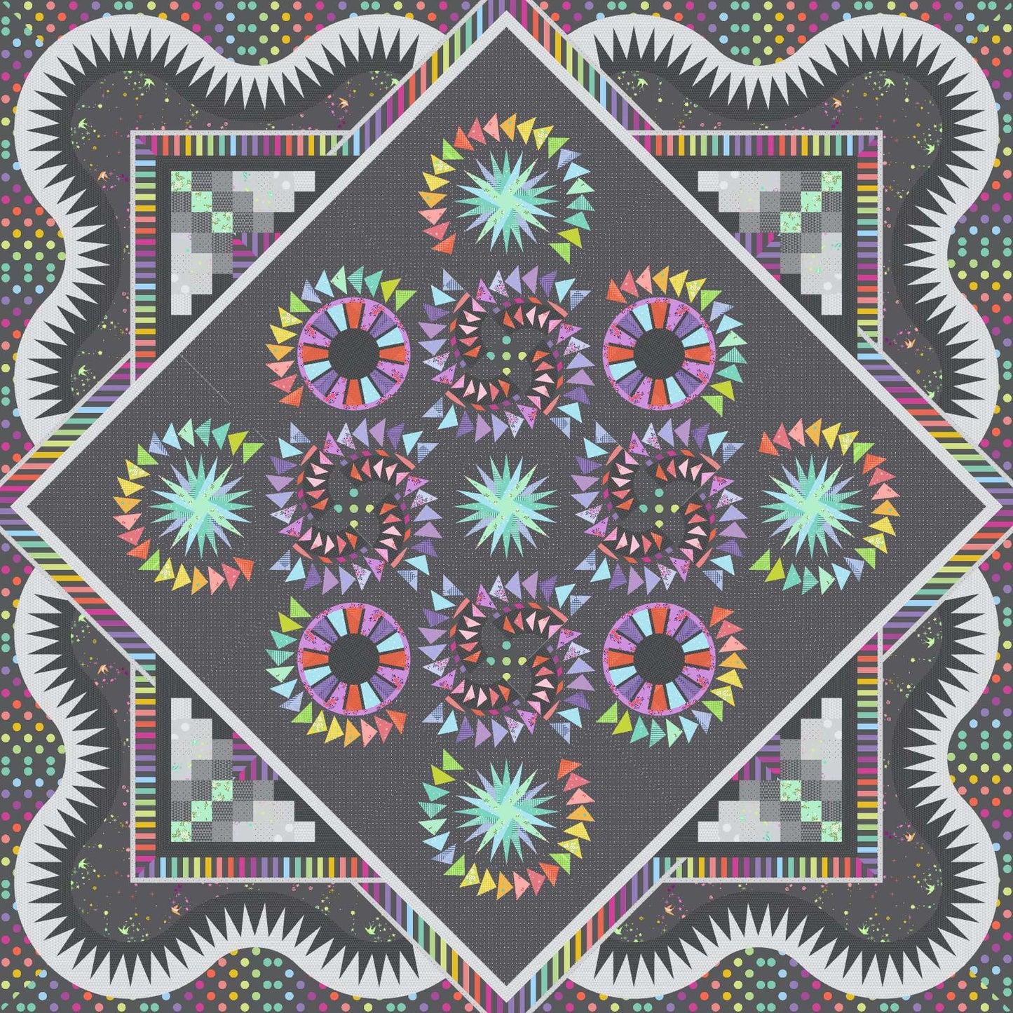 Riptides Quilt Kit - Fabric + Pattern (Preorder)