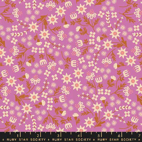 PREORDER - Favorite Flowers - Inflorescence in Heliotrope - Ruby Star Society - RS5146 13 