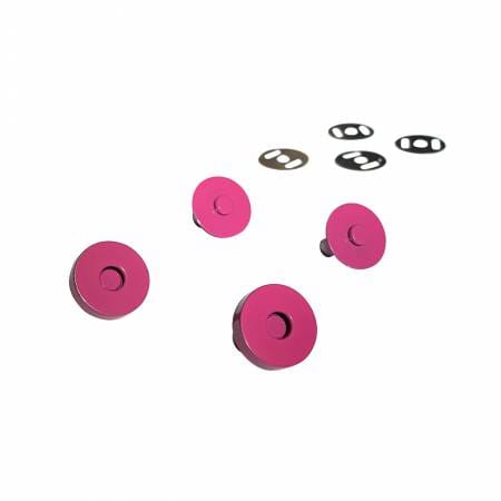 Sassafras Lane - 3/4" Magnetic Snaps - Pink