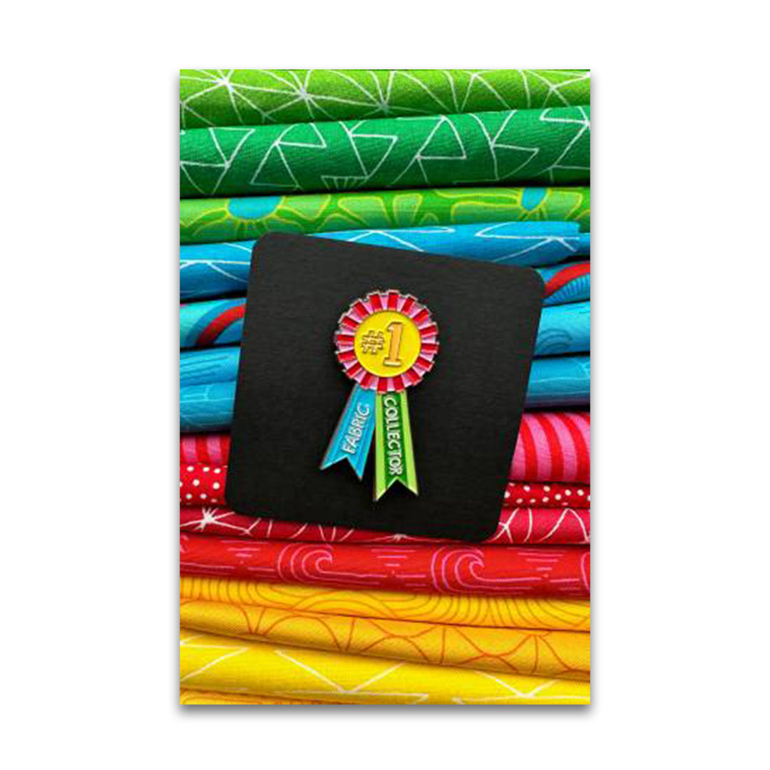 Sassafras Lane Designs - Fabric Collector Award Enamel Pin - SASSPIN-AWARD