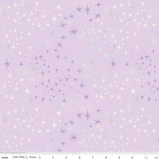 Magic Vanity Sparkle quilting fabric, part of the Wishes fabric collection by Jill Howarth (SKU: SC18076-VANITY)