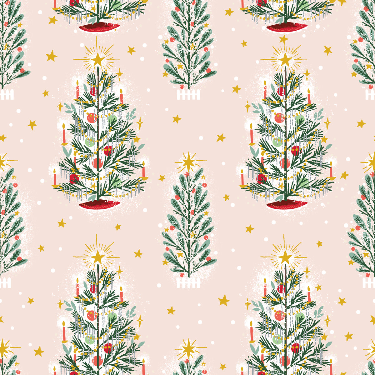 Carol - Honour Christmas in Ballerina Sparkle - Jill Howarth - SC19052-IVORY - Half Yard (Preorder)