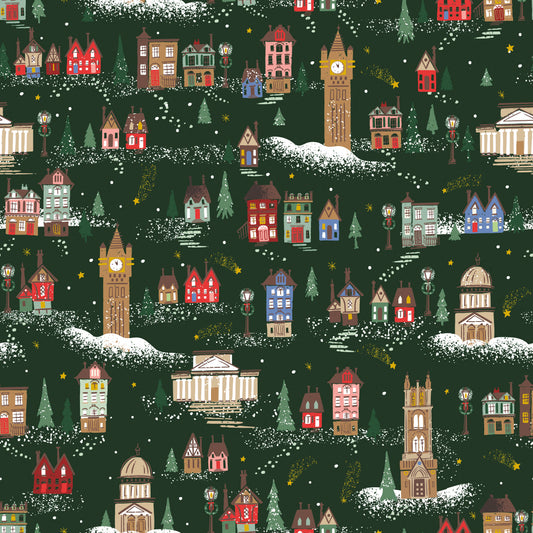 Carol - London in Woodland Sparkle - Jill Howarth - SC19053-WOODLAND - Half Yard (Preorder)