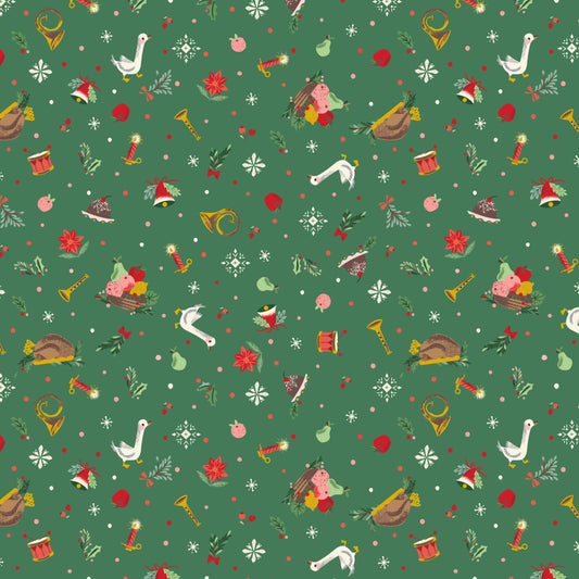 Carol - Wonderful Pudding in Cactus Sparkle - Jill Howarth - SC19057-CACTUS - Half Yard (Preorder)
