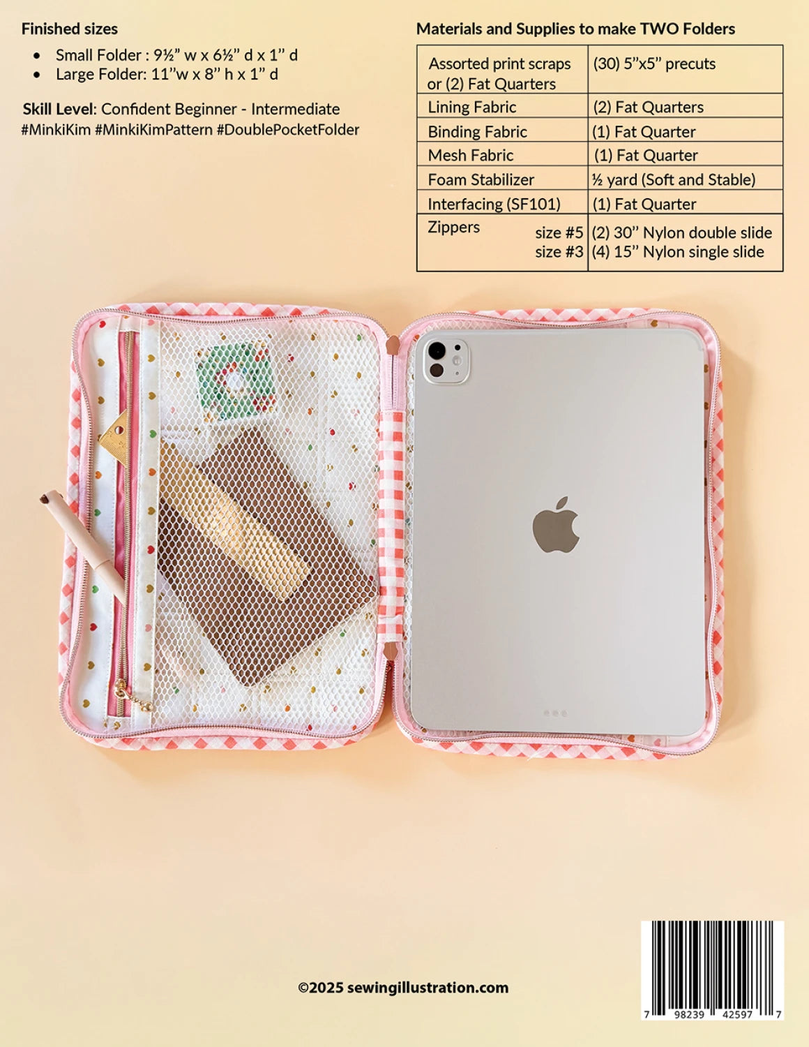Double Pocket Folder Pattern by Minki Kim