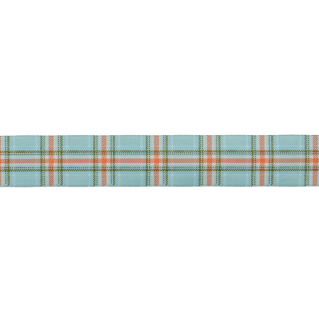 Renaissance Ribbons - Plaid Perfection in Sky - 1-1/2" Width - The Great Outdoors by Stacy Iest Hsu - One Yard