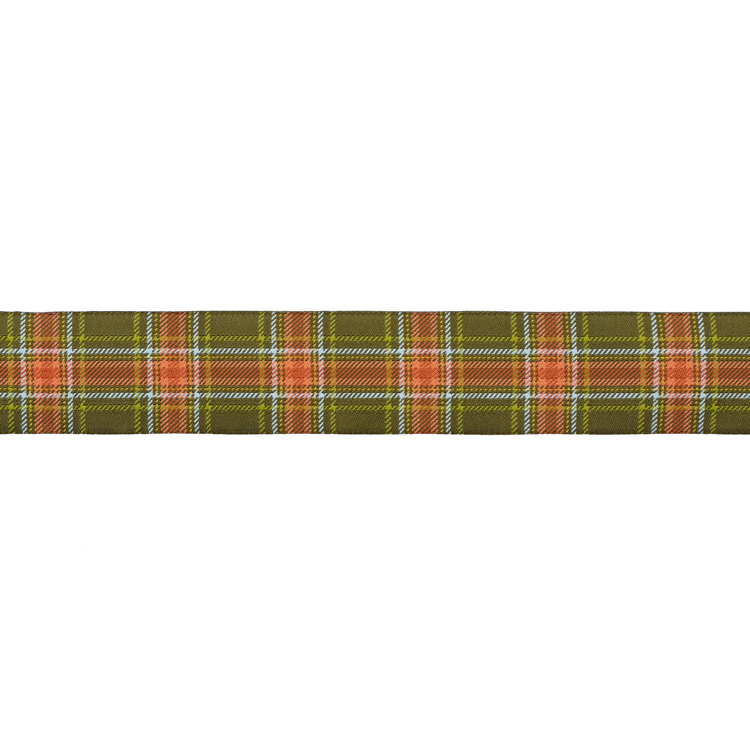 Renaissance Ribbons - Plaid Perfection in Moss - 1-1/2" Width - The Great Outdoors by Stacy Iest Hsu - One Yard