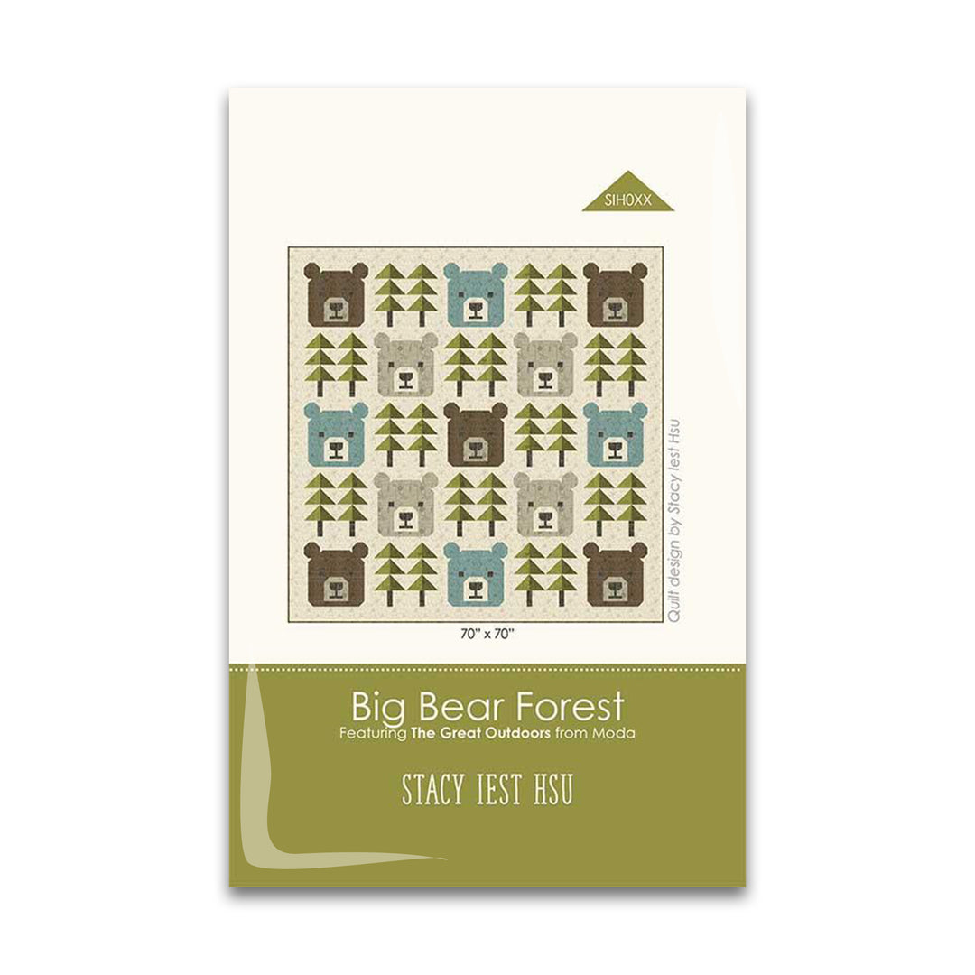 PREORDER - The Great Outdoors - Big Bear Forest - SIH 095 - Paper Pattern