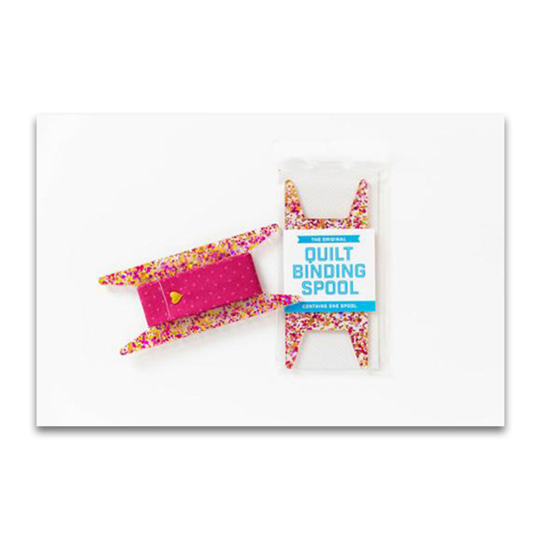 Stitch Supply Co - Glitter Binding Spool - SSC-301 - Pink/Gold