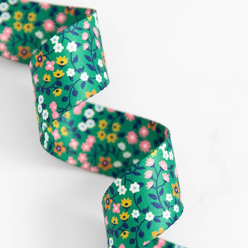 Stitch Supply Co - 1.5" Clothesline Floral Webbing - SSCWEB 34 - One Yard