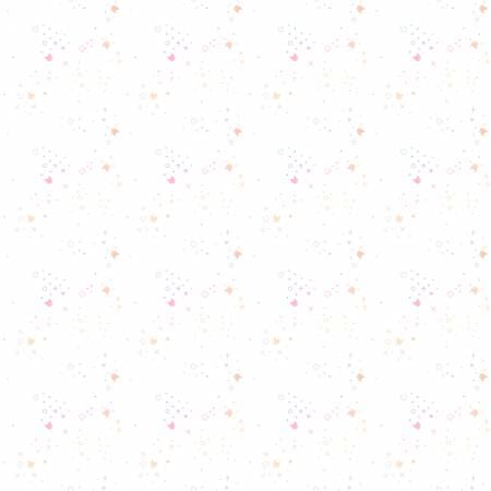 Cotton quilting fabric pattern called 'Kitty Litter Blender in Babykitty'. Part of the 'Lazy Sunday' fabric collection. Designed by Pammie Jane Collection for fabric company Dear Stella. SKU: ST-DPJ3000BABYKITTY. 44-45 inch width.