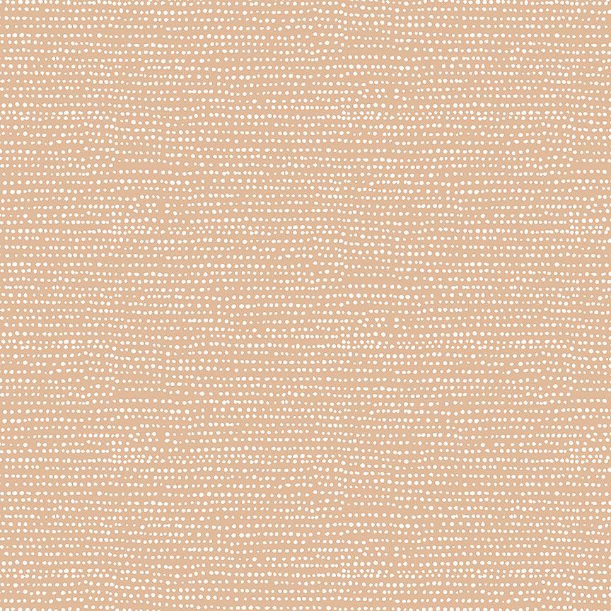 Cotton quilting fabric pattern called 'Moonscape in Beige'. Part of the 'Boo!' fabric collection. Designed by Dear Stella Fabrics for fabric company Dear Stella Fabrics. SKU: ST-1150BEIG. 44-45 inch width.