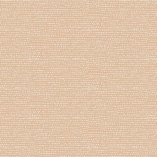 Cotton quilting fabric pattern called 'Moonscape in Beige'. Part of the 'Boo!' fabric collection. Designed by Dear Stella Fabrics for fabric company Dear Stella Fabrics. SKU: ST-1150BEIG. 44-45 inch width.