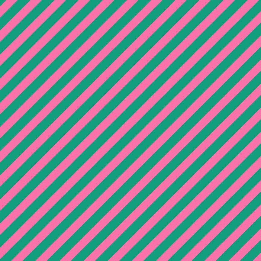 A closeup shot of the quilting fabric pattern called Vintage Stripe, designed by Faye Guanipa for Dear Stella, in the fandango colorway. The SKU is STELLA-DFG3184 FANDANGO.