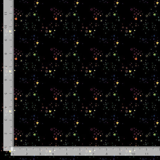 Kitty Litter - Blender in Laser - Dear Stella - STELLA-DPJ3000 LASER - Half Yard