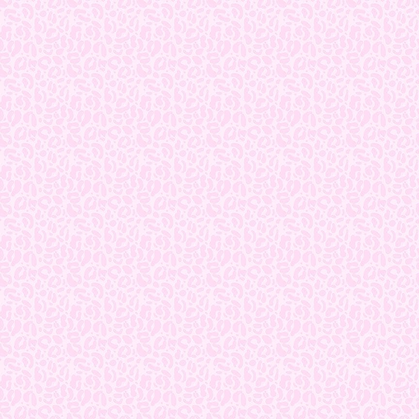 A closeup shot of the quilting fabric pattern called Wild, designed by Pammie Jane for Dear Stella, in the blush colorway. The SKU is STELLA-DPJ3031 BLUSH.