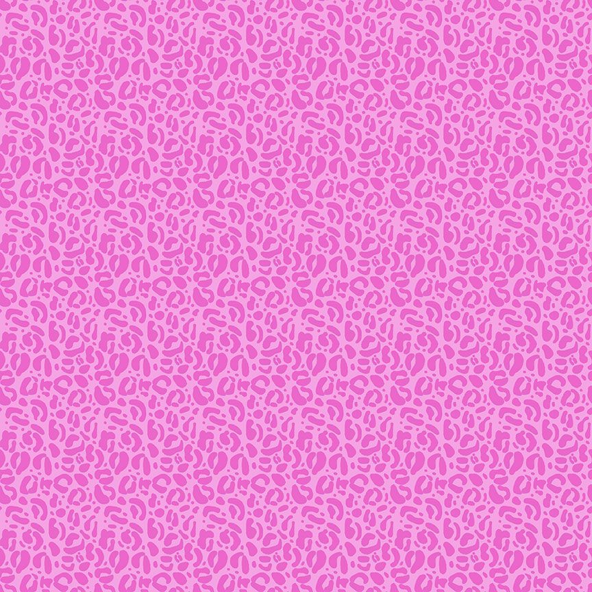 A closeup shot of the quilting fabric pattern called Wild, designed by Pammie Jane for Dear Stella, in the orchid colorway. The SKU is STELLA-DPJ3031 ORCHID.