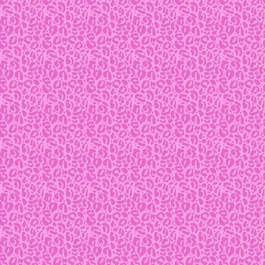 A closeup shot of the quilting fabric pattern called Wild, designed by Pammie Jane for Dear Stella, in the orchid colorway. The SKU is STELLA-DPJ3031 ORCHID.