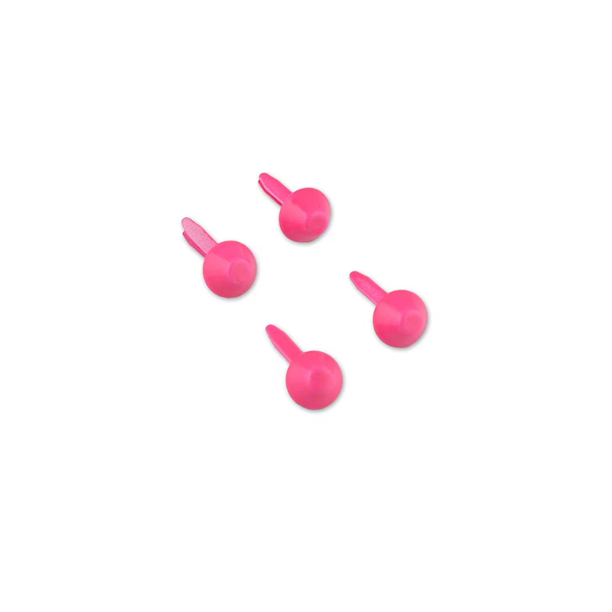 Tula Pink Neon Pink ½" Bag Feet Bucket x 2 by Sallie Tomato notions product photo SKU STS101NP
