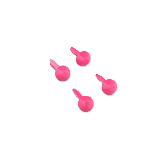 Tula Pink Neon Pink ½" Bag Feet Bucket x 2 by Sallie Tomato notions product photo SKU STS101NP