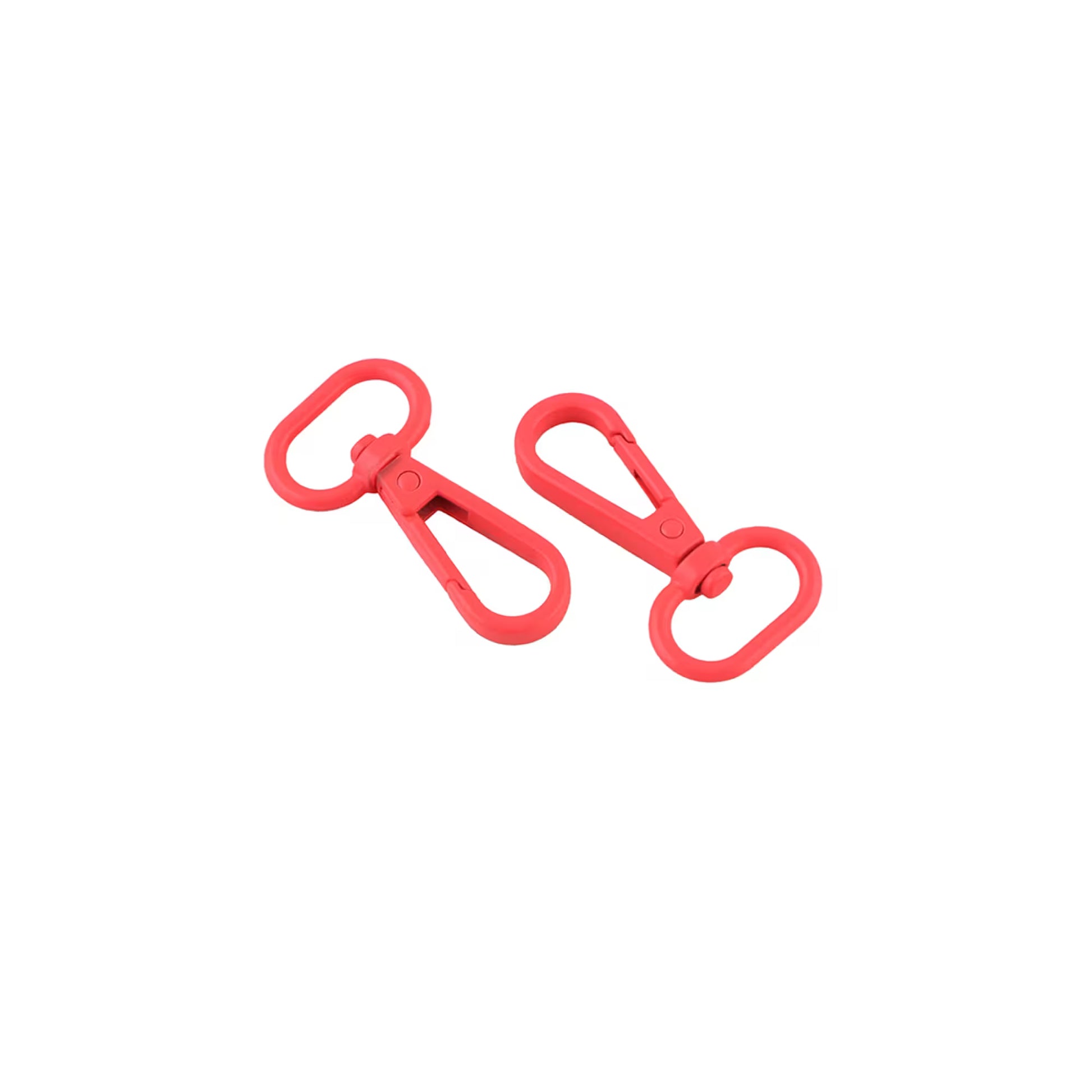 Tula Pink Neon Coral ¾" Swivel Hooks x 2 by Sallie Tomato notions product photo SKU STS140NC