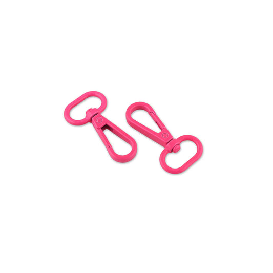 Tula Pink Neon Pink ¾" Swivel Hooks x 2 by Sallie Tomato notions product photo SKU STS140NP