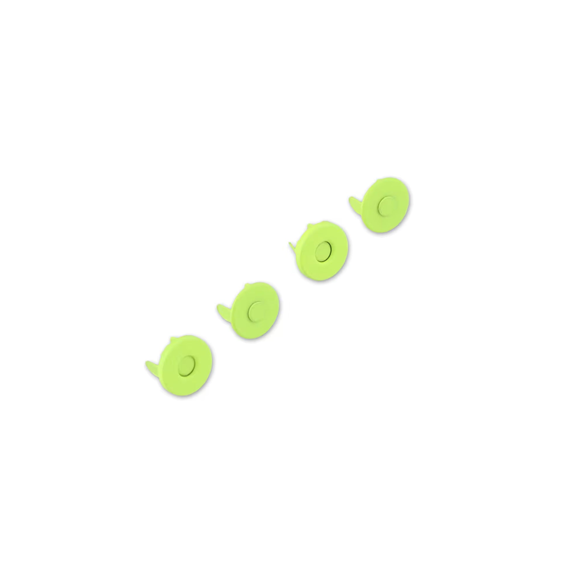 Tula Pink Neon Yellow ½" Magnetic Snaps x 2 by Sallie Tomato notions product photo SKU STS175NY