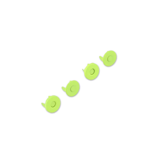 Tula Pink Neon Yellow ½" Magnetic Snaps x 2 by Sallie Tomato notions product photo SKU STS175NY