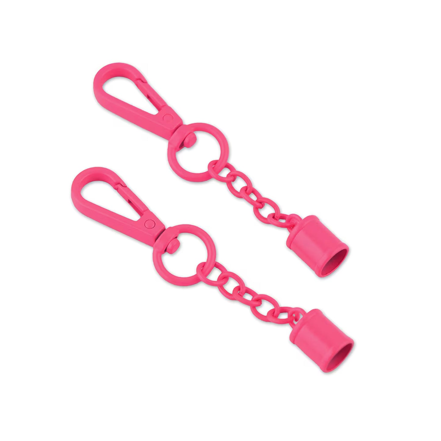 Tula Pink Neon Pink Tassel Caps x 2 by Sallie Tomato notions product photo SKU STS211NP