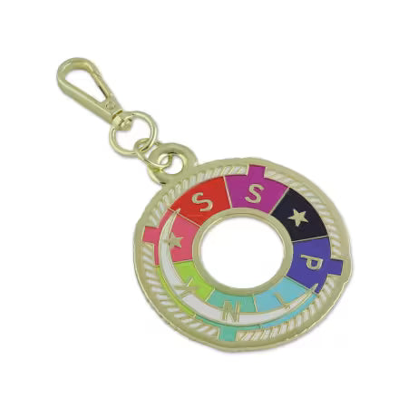 Sallie Tomato - S.S. Pink Deep Dive Bag Charm - STS343 (Preorder)