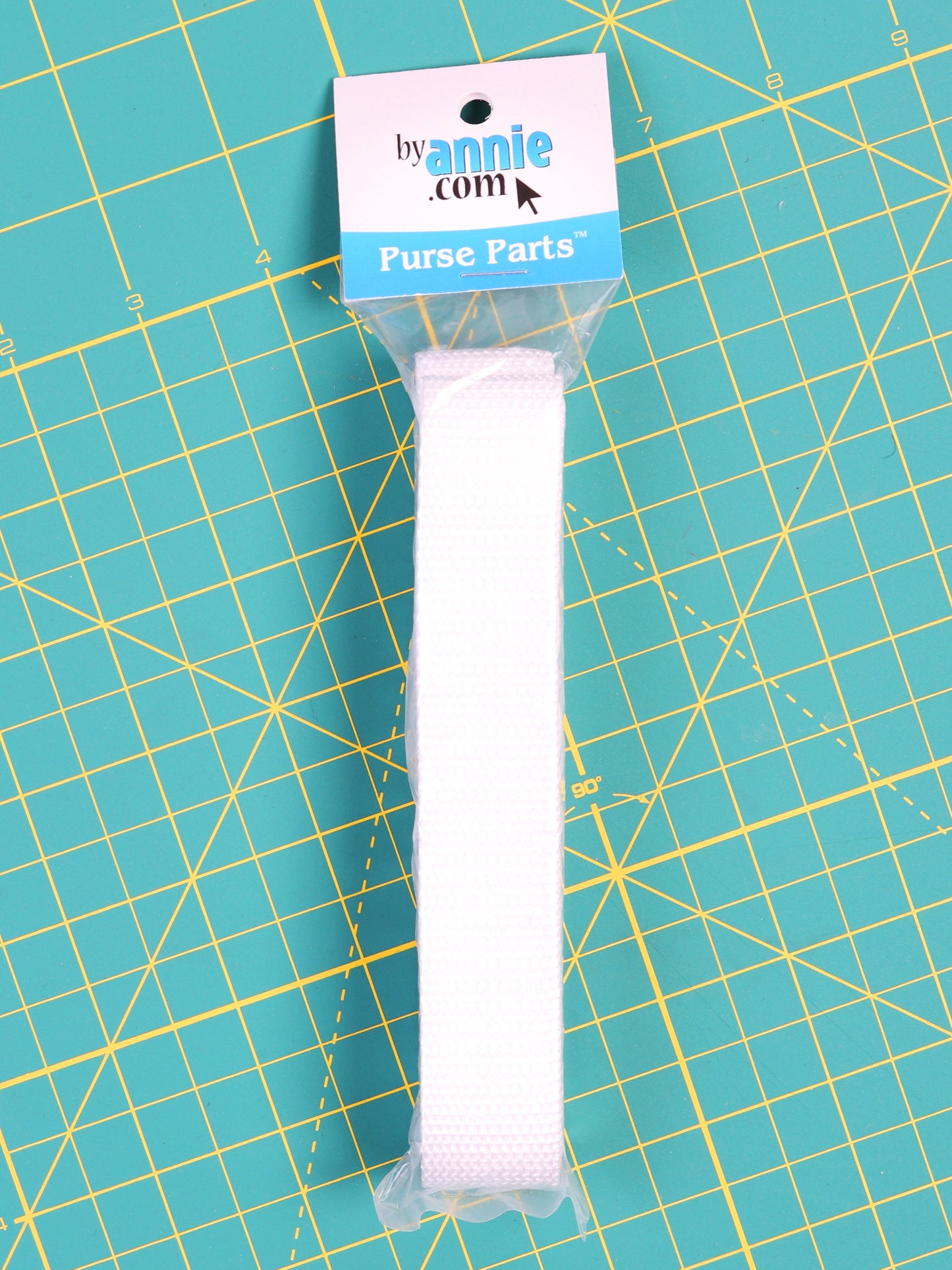 By Annie - 1" White Strapping - 3 Yards