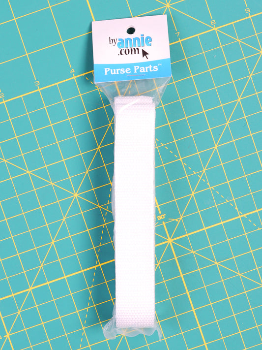 By Annie - 1" White Strapping - 3 Yards
