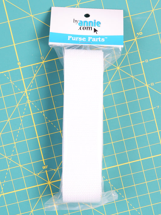 By Annie - 1.5" White Strapping - 3 Yards