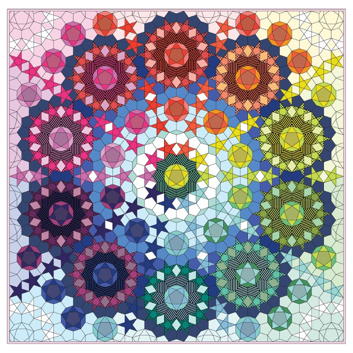 Tula Nova - Acrylic Templates 7 Piece Set - 3/8" Seam Allowance (Preorder)