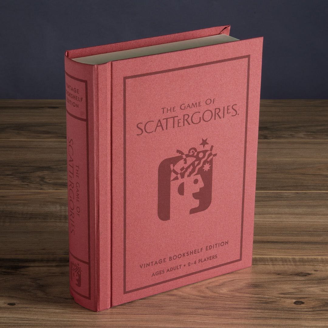 Scattergories - Vintage Bookshelf Edition - Game Box