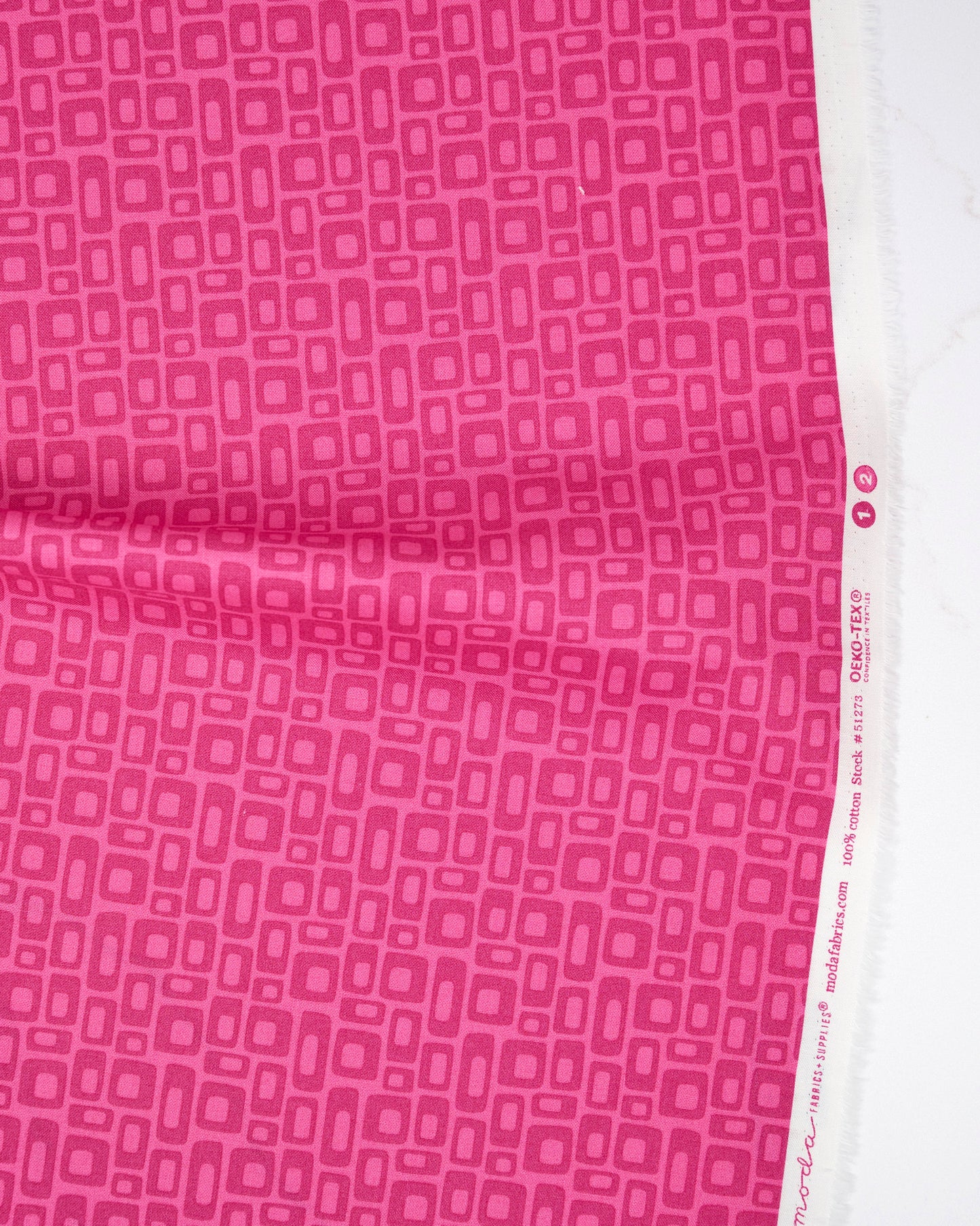 Marshmallow Fuchsia - Scenery by Elizabeth Hartman - Half Yard (Preorder)