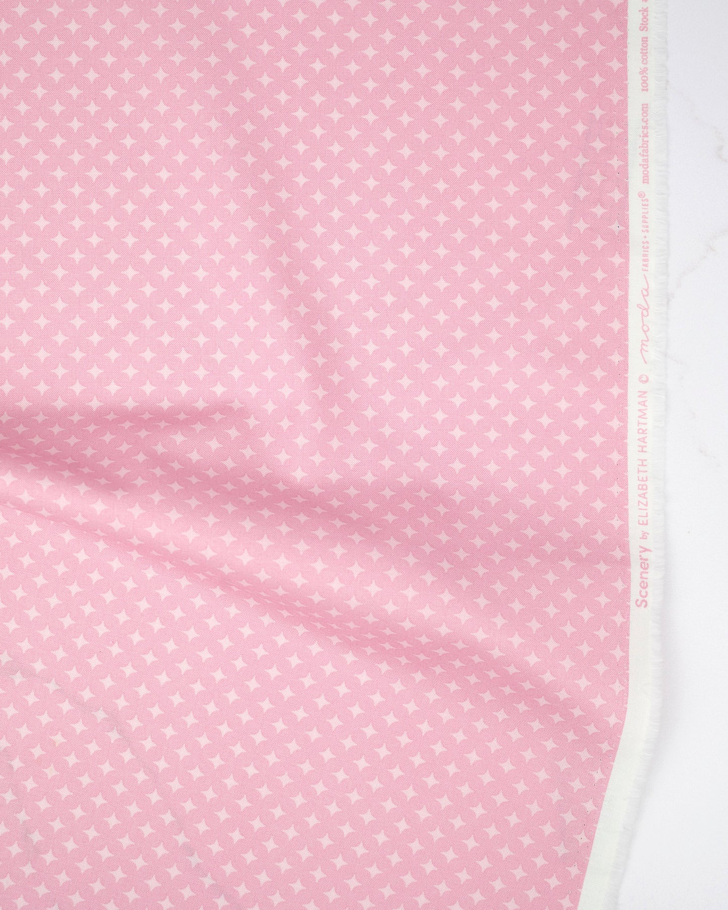 Diamonds Blush - Scenery by Elizabeth Hartman - Half Yard (Preorder)