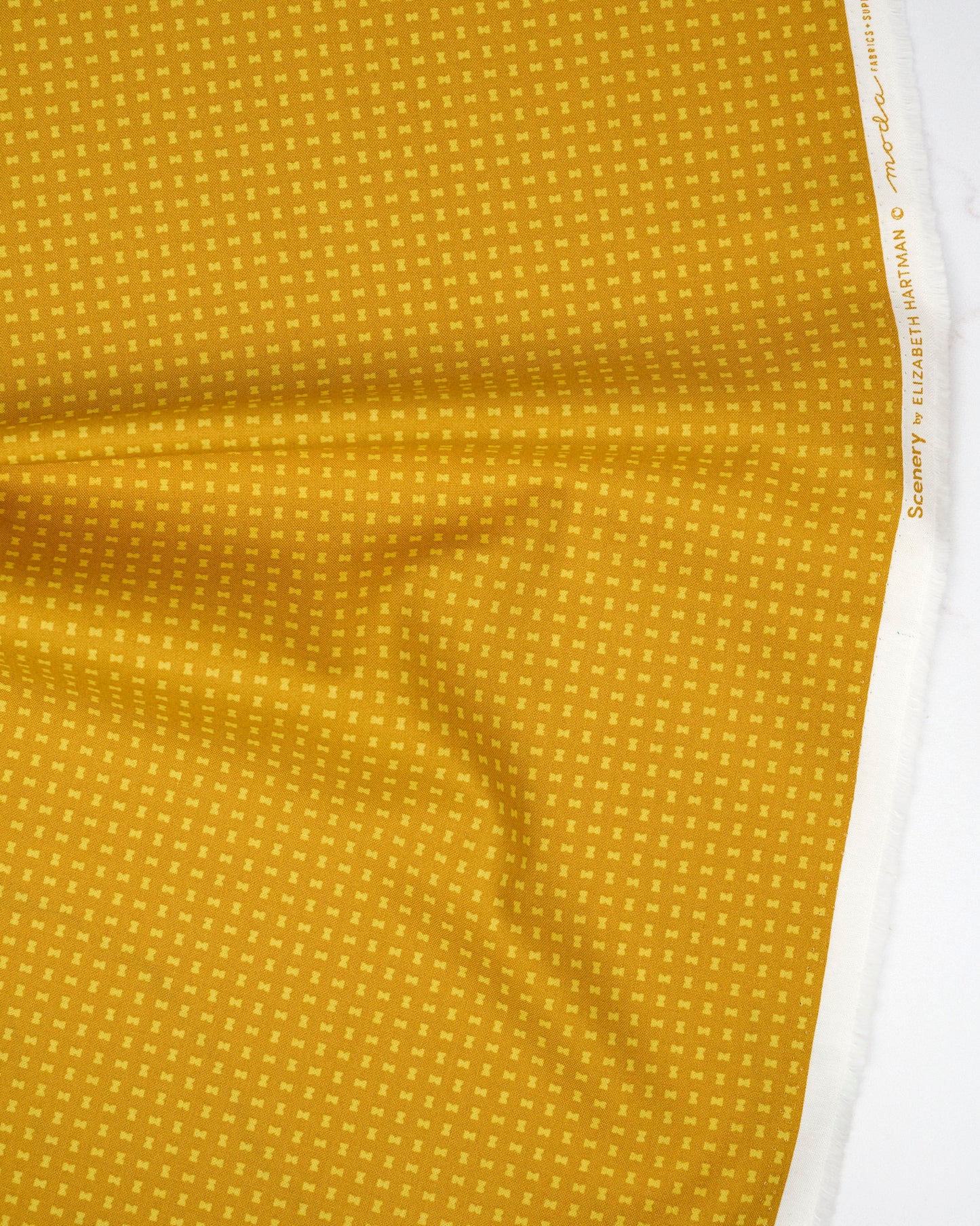 Spools Golden - Scenery by Elizabeth Hartman - Half Yard (Preorder)